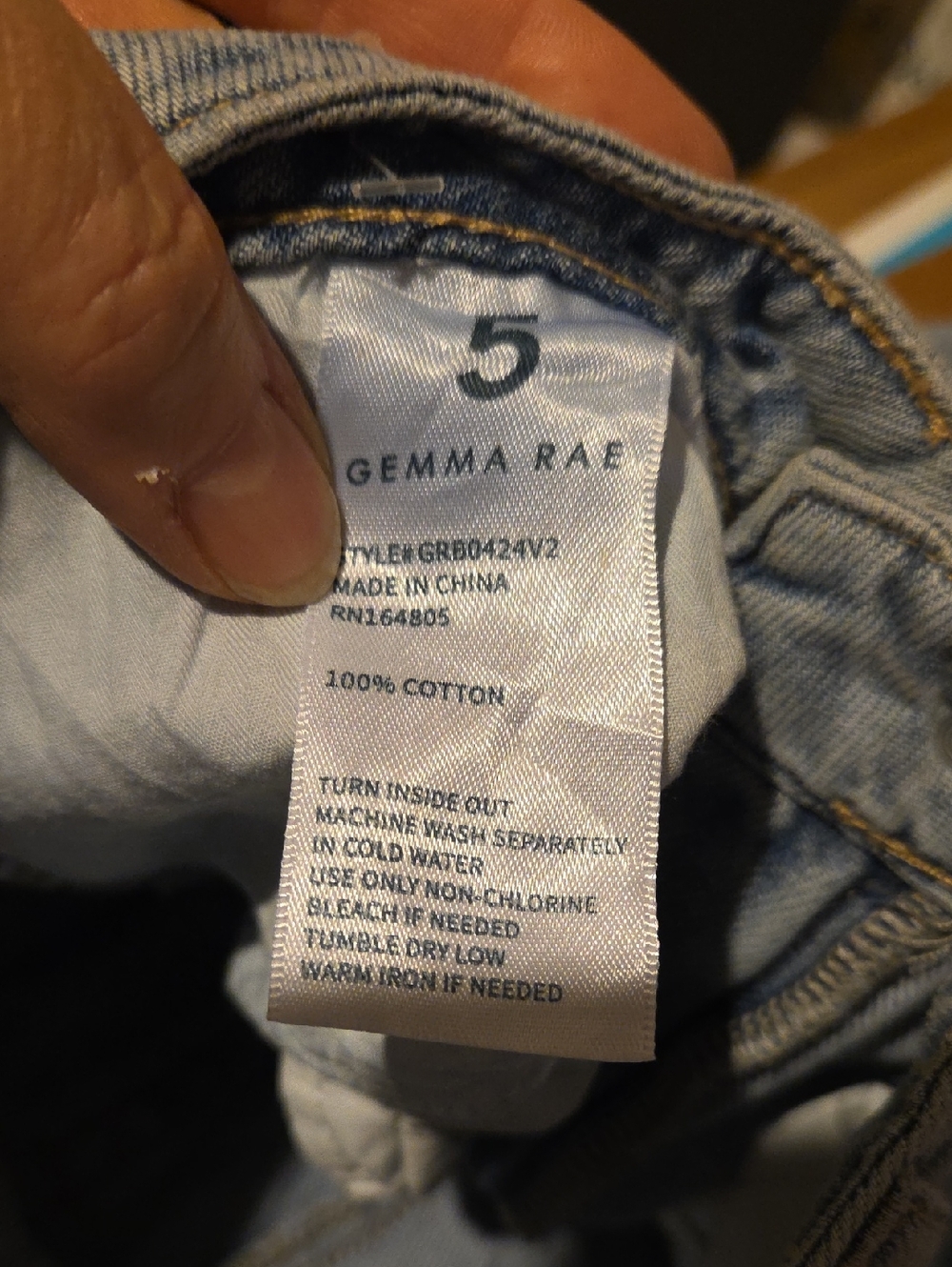 Gemma Rae Mom Jeans - Picture 5 of 5